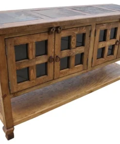 Rancho Collection Chiso Rustic Sideboard With Tile